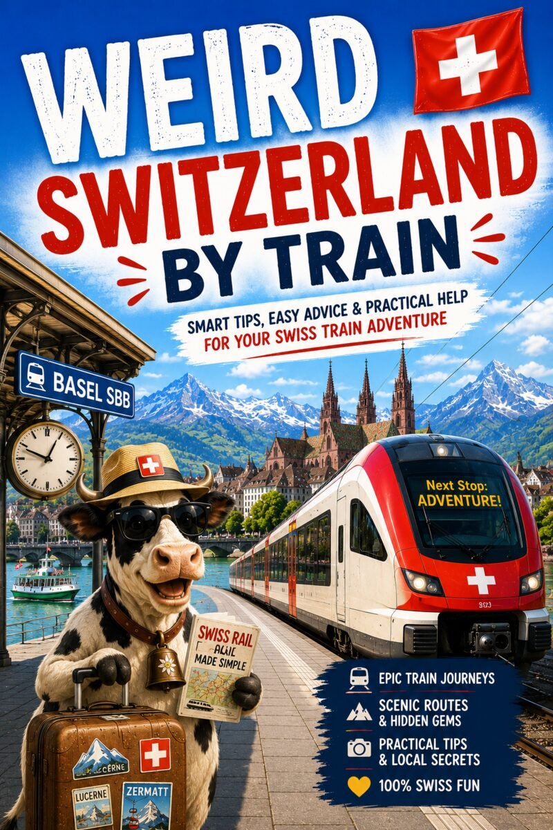 Weird Switzerland by Train cover