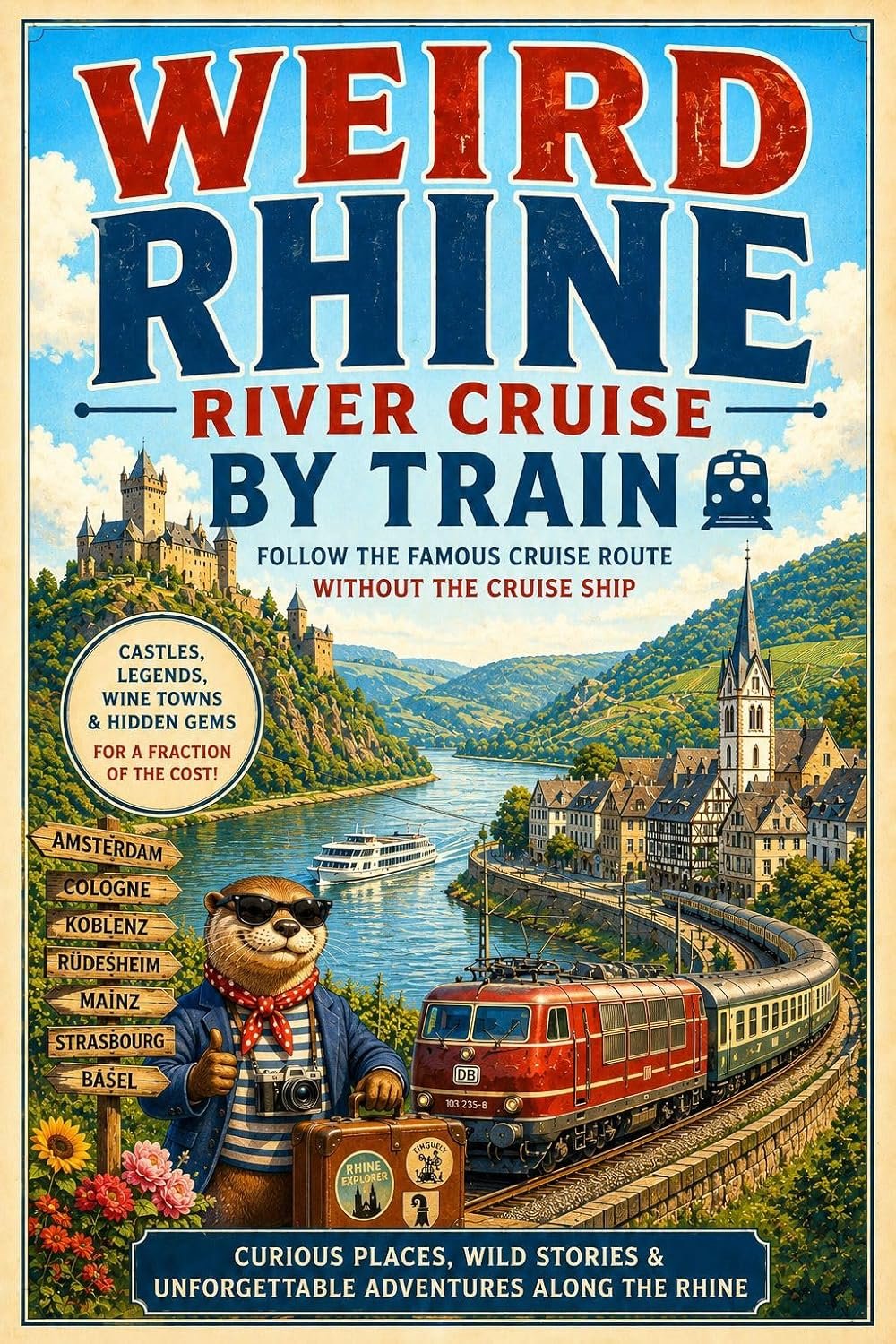 Weird Rhine River Cruise by Train