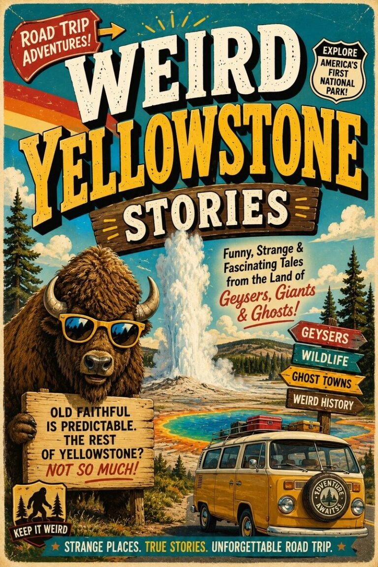 Book cover for Weird Yellowstone Stories